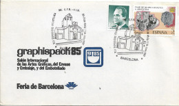 Delcampe - Ended SPAIN. POSTMARK. CHURCH. BARCELONA 1987 - Otros & Sin Clasificación