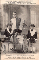 Delcampe - 59  AGOSTINI Joseph, Accordéoniste Professionnel 32 Rue Voltaire . DECHY Près Douai - Douai