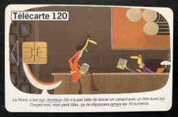 Delcampe - TELECARTE 120u - LE POINT 25 ANS  - N°A77390574 - 07/97 - Werbung
