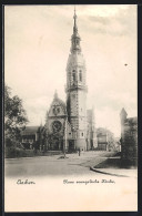 Delcampe - AK Aachen, Die Neue Evangelische Kirche - Aachen