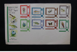 Delcampe - GIBRALTAR - Enveloppe FDC En 1977 - Faune Et Flore - L 54094 - Gibraltar