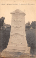 Delcampe - 54-JARNY-MONUMENT AUX VICTIMES CIVILES DE GUERRE-N°2044-H/0283 - Jarny