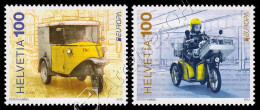 Delcampe - [N] Svizzera / Switzerland 2013: Europa - Veicoli Postali / Postal Vehicles ** - 2013