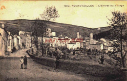 Delcampe - CPA ROCHETAILLEE - LOIRE - ENTREE DU VILLAGE - Rochetaillee