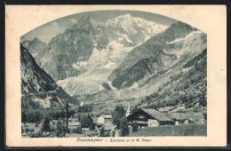 Delcampe - Cartolina Courmayeur, Entreves Et Le M. Blanc - Sonstige & Ohne Zuordnung