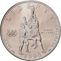 Delcampe - États-Unis, Half Dollar, Jeux Olympiques Atlanta 1996, 1995, San Francisco - Gedenkmünzen