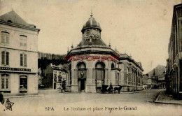 Delcampe - CPA SPA - LE POUHON ET PLACE PIERRE LE GRAND - Spa