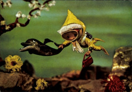 Delcampe - CPA Unser Sandmännchen, Sandmann, DDR Kinderfernsehen, Taucher, Delfin, 6802 - Giochi, Giocattoli