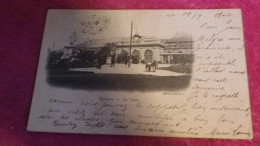 Delcampe - CPA - 83 - TOULON LA GARE - VUE EXTERIEURE ANIMEE - VOYAGÉ ECRITE CACHET SANS TIMBRE - 29 /9/ 1902 - TRES BON ETAT - Toulon