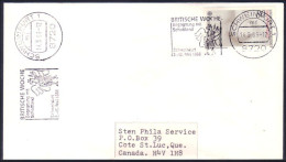 Delcampe - Allemagne Coq Rooster Huhn Cock Europa FDC Cover To Canada ( A91 839) - Galline & Gallinaceo