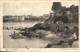 Delcampe - CPA Dinard La Promenade De La Malouine - Dinard