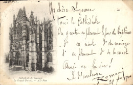 Delcampe - CPA Cathedrale De Beauvais Le Grand Portail Carte 1900 - Beauvais