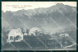 Delcampe - Vicenza Valdastico La Montanina Villa Fogazzaro Cartolina RT2135 - Vicenza