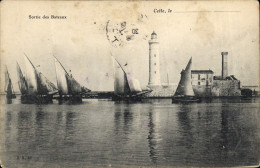 Delcampe - CPA Phare Cette Sortie Des Baetaux - Faros
