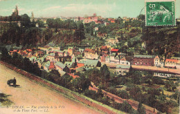 Delcampe - 22 DINAN VUE GENERALE DE LA VILLE ET DU VIEUX PORT - Dinan