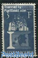 Delcampe - Luxemburg 1956 3Fr, Stamp Out Of Set, Mint NH, History - Transport - Europa Hang-on Issues - Railways - Neufs