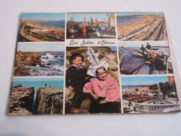 Delcampe - CP CARTE POSTALE VENDEE Les SABLES D'OLONNE VUE D'ENSEMBLE - Vierge - Sables D'Olonne