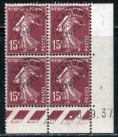 Delcampe - France Preo 1922 Yvert 53b ** TB Coin Date - Vorausentwertungen