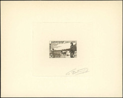 Delcampe - CAMBODGE Epreuves 96, épreuve D'artiste En Sépia, Signée Bétemps: Rizière. - Cambodge
