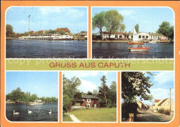 Delcampe - Caputh Dampferanlegestelle Motorjacht Havelland Einsteinhaus - Ferch