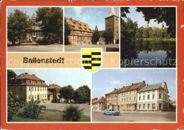 Delcampe - Ballenstedt Rathaus Alter Markt Schlossteich Wihelm Pieck Allee - Ballenstedt