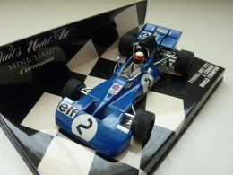 Delcampe - Minichamps 1/43 Tyrrell 003 1971 J. Stewart Champion Du Monde  Edition épuisée Au Catalogue - Minichamps