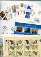 Delcampe - San Marino FDC Venetia 1993 Annata Completa - FDC