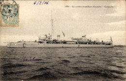 Delcampe - CPA Französisches Kriegsschiff Catapulte - Sonstige & Ohne Zuordnung