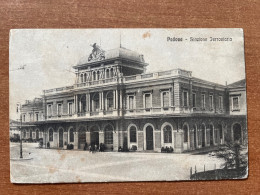 Delcampe - PADOVA STAZIONE FERROVIARIA 1917  TIMBRO CENSURA 271 REGGIMENTO FANTERIA COMANDO - Padova (Padua)