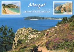 Delcampe - 29 CROZON LA PLAGE DU PORTZIC LA POINTE DE DINAN ET LE SENTI - Crozon