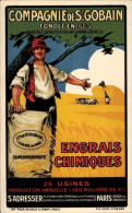 Delcampe - CPA Cie De St. Gobain, Engrais Chimiques, Superphosphate, Dünger, Reklame - Werbepostkarten