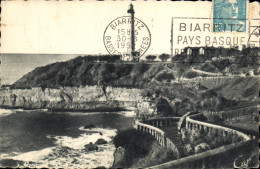 Delcampe - CPA Biarritz Le Phare Et Les Nouveaux Jardins - Faros
