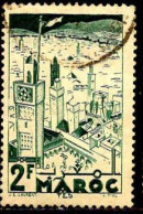 Delcampe - Maroc (Prot.Fr) Poste Obl Yv:188 Mi:164 Fes (cachet Rond) - Gebruikt