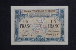 Delcampe - FRANCE - Billet De La Région Economique Du Centre - L 125176 - Handelskammer