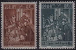 Delcampe - Vatikan 1956 • Todes Des Heiligen Ignatius Von Loyola • (Michel-Nr. 259-260) - Nuovi
