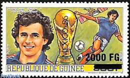 Delcampe - Guinea, Republic 2009 Soccer World Cup Mexico 1986, Overprint, Mint NH, Sport - Football - Autres & Non Classés