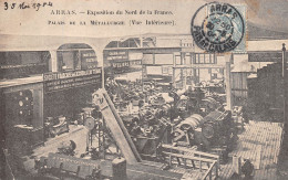 Delcampe - ARRAS - Lot De 2 Cartes - Exposition Du Nord De La France - Palais De La Métallurgie - Marchande De Légumes - - Arras