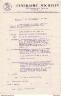 Delcampe - FEUILLET ITINERAIRE MICHELIN DE  MILLAU A ST AFFRIQUE  31 KMS CARTE MICHELIN N°80 - Roadmaps