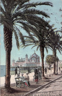 Delcampe - NICE COTE D'AZUR LE PALAIS DE LA JETEE VU A TRAVERS LES PALMIERS 1908 - Autres & Non Classés