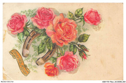 Delcampe - AZMP10-0799-FLEUR - Bonne Fete Maman - Rose - Blumen