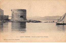 Delcampe - SAINT TROPEZ - Vue De La Vieille Tour D'Aumas - Très Bon état - Saint-Tropez