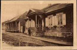 Delcampe - CPA Pinsk Weißrussland, Pinsker Holzhäuser - Weißrussland