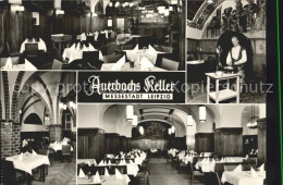 Delcampe - LEIPZIG Sachsen Auerbachs Keller Gastraeume Speisesaal - Leipzig