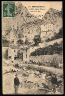 Delcampe - CPA Menton-Garavan, La Frontière Franco-italienne, Vue De La Mer - Menton