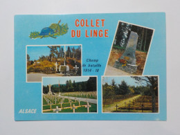 Delcampe - ORBEY   Collet Du Linge  Champ De Bataille 1914-18  Multivues - Orbey