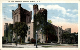 Delcampe - CPA Buffalo, New York, USA, 74. Waffenregiment - Sonstige & Ohne Zuordnung