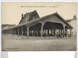 Delcampe - 1 Cpa Chatillon Sur Chalaronne - Les Halles - Châtillon-sur-Chalaronne
