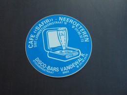 Delcampe - Sticker Café Safir Neeroeteren - Autocollants