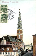 Delcampe - CPA København Kopenhagen Dänemark, Frelsers Kirke, Kirche, Turm - Dänemark