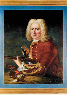 Delcampe - Carte Postale - Art - Peinture - Ecole Française - Portrait D'un Chasseur Chargeant Son Fusil - Musée De La Chasse De Gi - Schilderijen